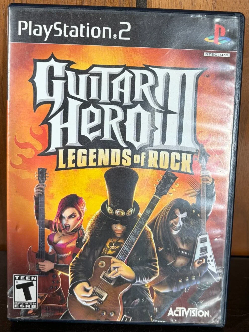 Playstation 2 Guitar Hero Lot (GH World Tour, GH Encore, GH II, GH III Legends